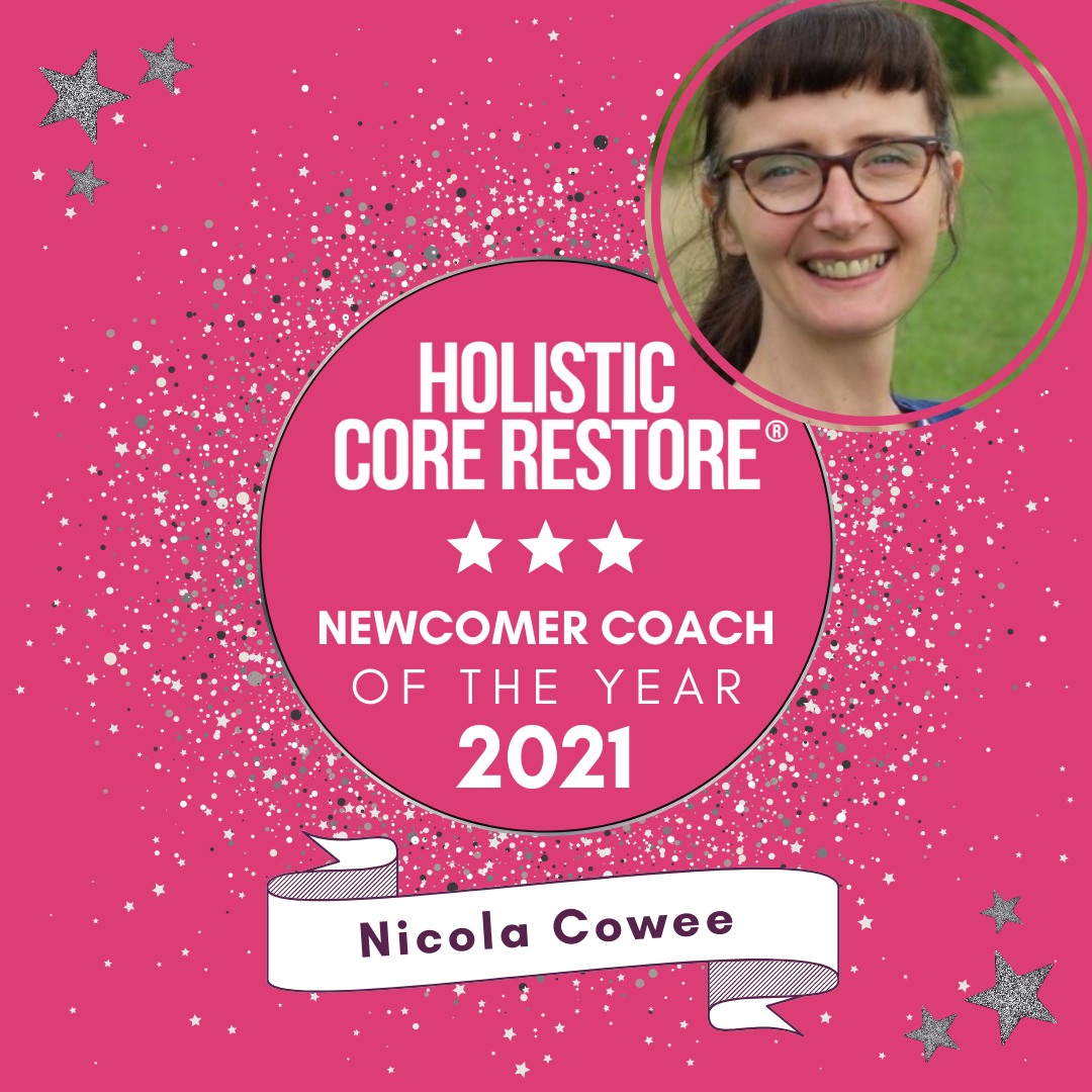 Holistic Core Restore Newcomer Coach of the Year 2021 Nicola Cowee Women's Wellness coach