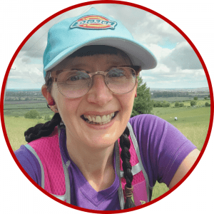 Coach Nicola on a run